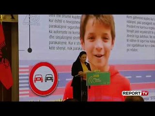 Report TV - Balluku: Duhet të vijë ndërgjegjësimi për sigurinë rrugore