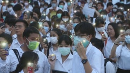 La voz de los jóvenes hartos de la élite promilitar en Tailandia