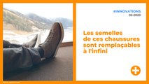 Les semelles de ces chaussures sont remplaçables à l'infini