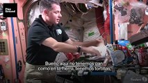 Bocadillo espacial, el menú de los astronautas que desafía la gravedad