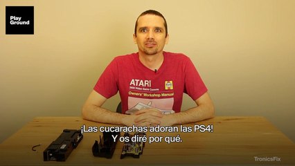 La Playstation4, el hogar de las cucarachas