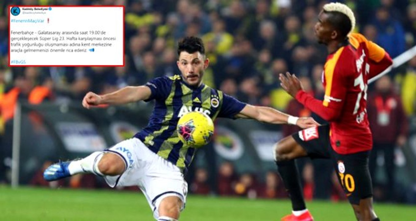 Kadıköy Sivil Galatasaray İnisiyatifi'nin, paylaşım tepkisine Kadıköy Belediyesi'nden yanıt geldi