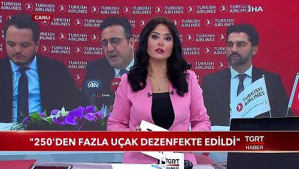 "250'den Fazla Uçak Dezenfekte Edildi"
