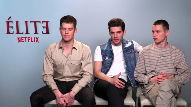 Miguel Bernardeau, Álvaro Rico y Aaron Piper promocionan la tercera temporada de 'Élite'