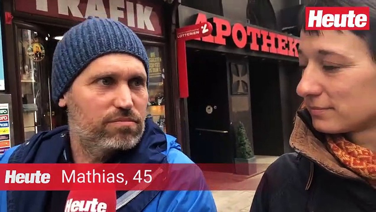 "Wenn die Lepra oder Pest kommt, überleg ich's mir"