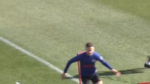 Simeone prueba un once diferente para el Espanyol