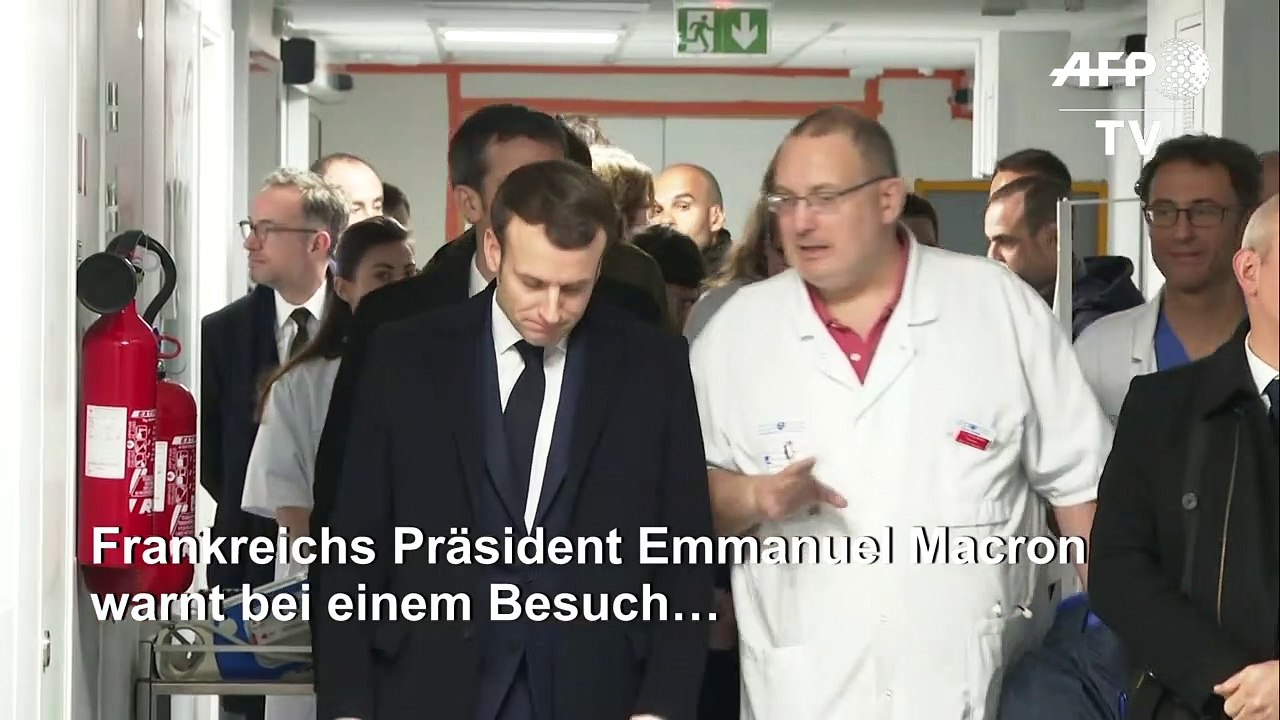 Macron: 'Die Epidemie kommt'