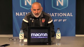 Vidéo - le point presse du coach François Ciccolini avant le déplacement à Boulogne