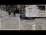 Ora News - Baltë e gropa me ujë në Tiranë, banorët: Bashkia nuk mbajti premtimin