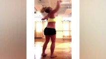 Britney Spears, dans ederken ayağını kırdı
