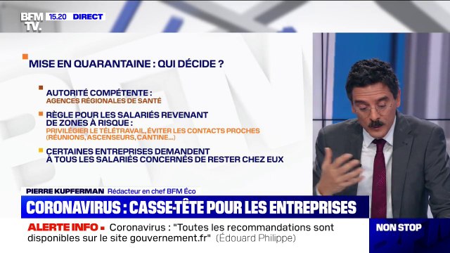 Coronavirus : comment s'organisent les entreprises ?