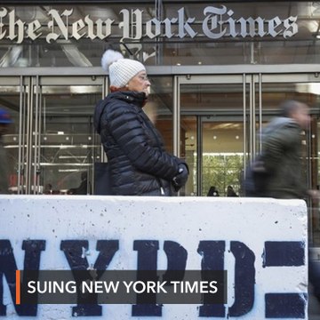 Trump campaign sues New York Times
