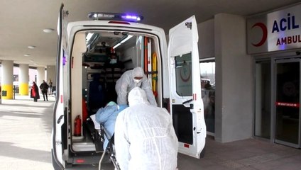 İranlı tır şoförü, Erzincan'da koronavirüs şüphesiyle tedavi altına alındı