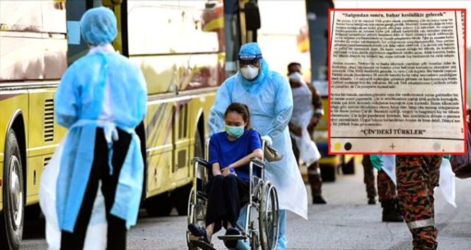 Çin'deki Türklerden gazeteye koronavirüs ilanı: Korkuyu büyütmeyin