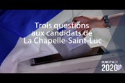 Municipales à la Chapelle-Saint-Luc : trois questions aux candidats