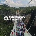 Así es el puente de cristal más largo del mundo