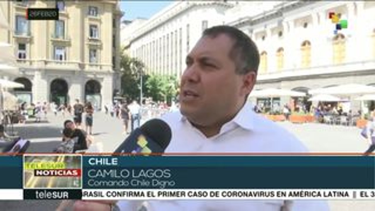 Chilenos consideran limitante el acuerdo de paz firmado por el gob.