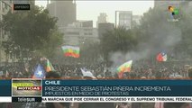 Presidente de Chile incrementa impuestos en medio de protestas