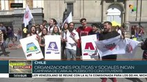 Chile: org. inician campaña de cara al plebiscito constituyente