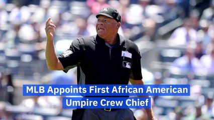 MLB Appoints First African American Umpire Crew Chief