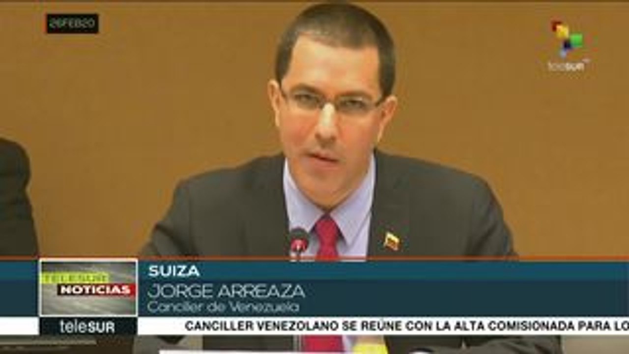 Condena gob. de Venezuela en foro de ONU medidas unilaterales
