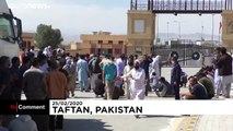 شاهد: باكستان تغلق حدودها مع إيران بسبب تفشي فيروس كورونا