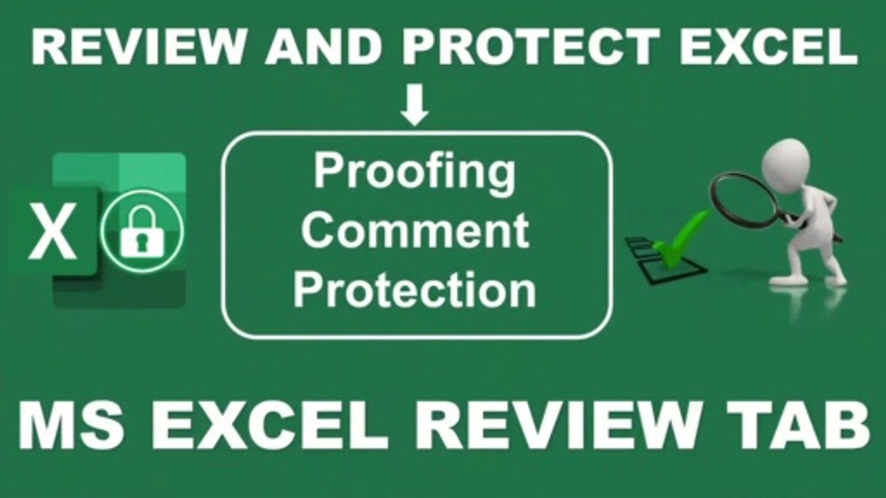 MS Excel Review Tab Part 1-Hindi