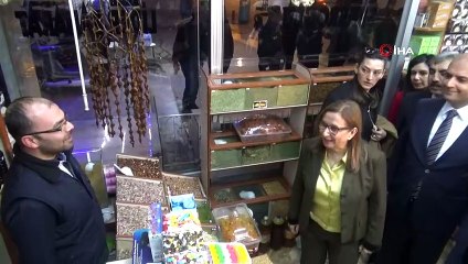 Ticaret Bakanı Pekcan’dan esnafa kandil ziyareti