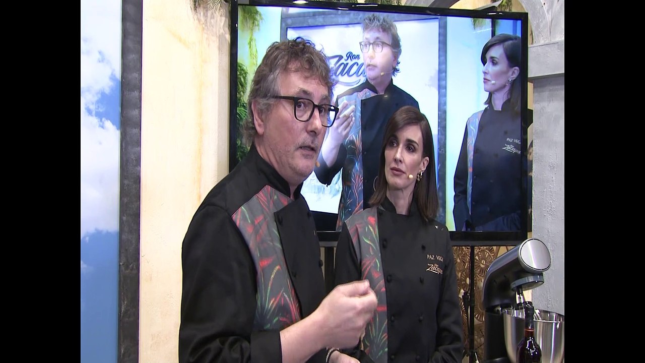 Paz Vega y Andoni Luis Aduriz fusionan arte y gastronomía en “El Patio” de Ron Zacapa