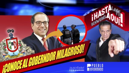 Honor al gobernador que ha logrado aumentar la economía...de su patrimonio