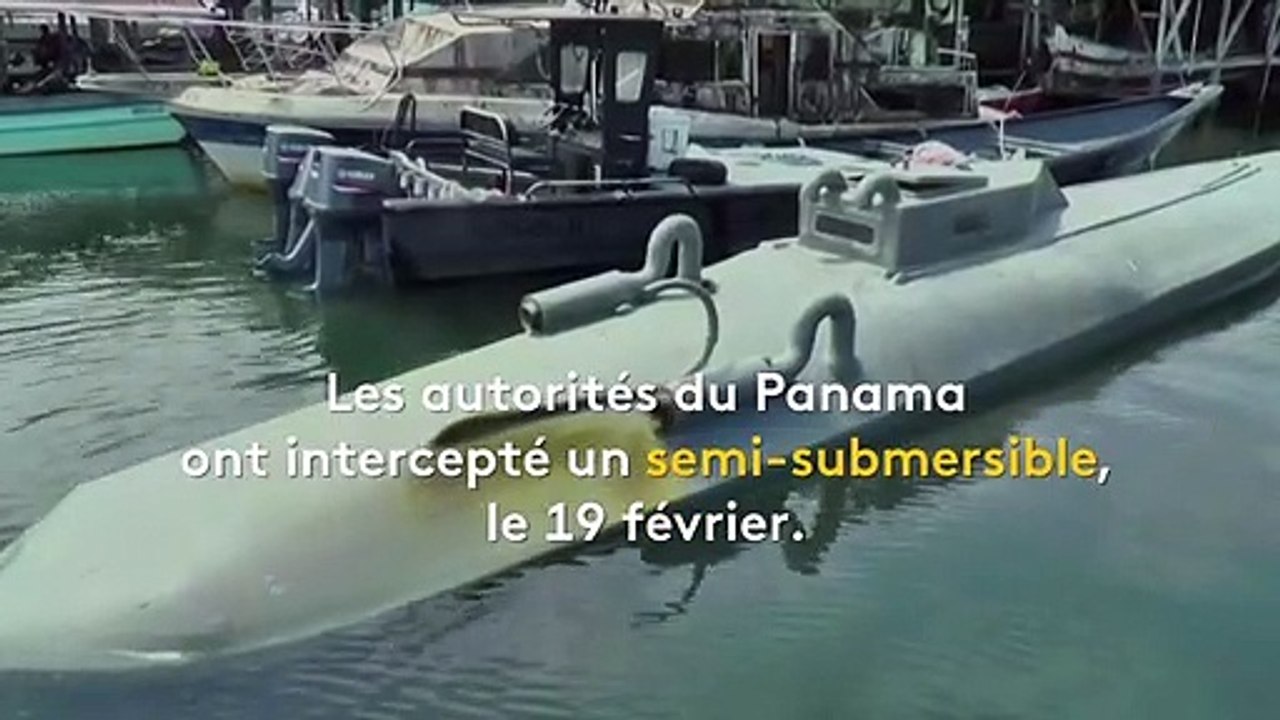 Cinq tonnes de cocaïne saisies dans un sous-marin artisanal au large du Panama