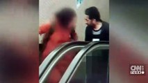 Metro çıkışında genç kızı taciz eden sapık tutuklandı