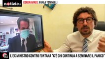 Coronavirus: Toninelli contro Fontana 