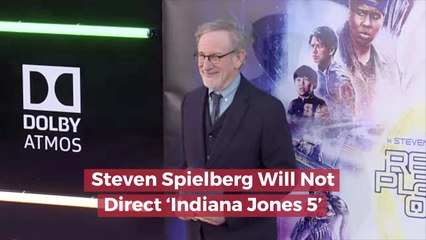 Steven Spielberg Says No To  ‘Indiana Jones 5’