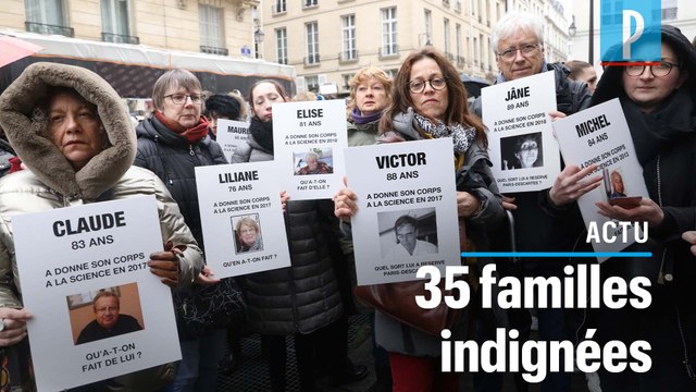 Scandale du charnier de Paris-Descartes : 35 familles « anéanties » manifestent