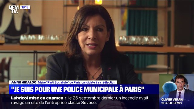 Anne Hidalgo: La police municipale n'a pas besoin d'armes létales