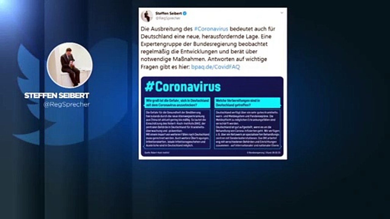 Spahn rechnet mit Coronaepidemie in Deutschland