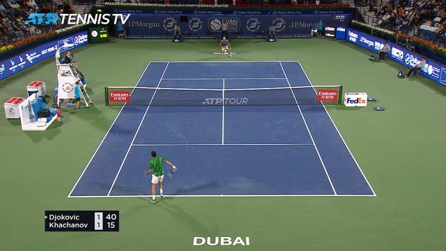 Djokovic demolishes Khachanov to makes Dubai semis