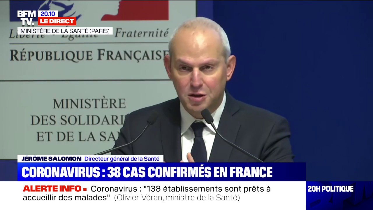 Coronavirus: "La gravité augmente très nettement avec l'âge et la présence de pathologiques chroniques" explique le DG de la Santé