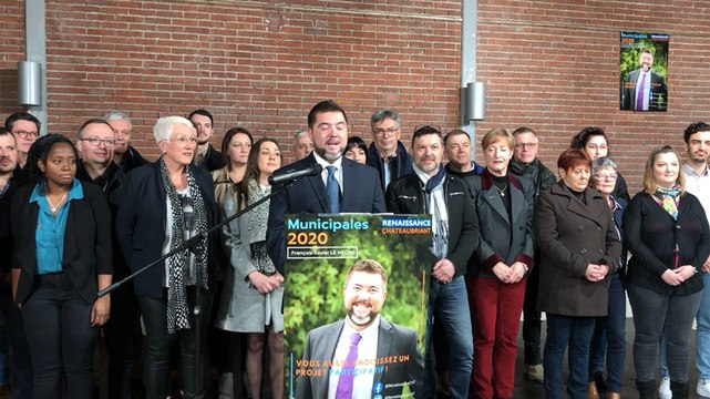 François-Xavier Le Hécho dévoile ses 32 colistiers pour les municipales de Châteaubriant