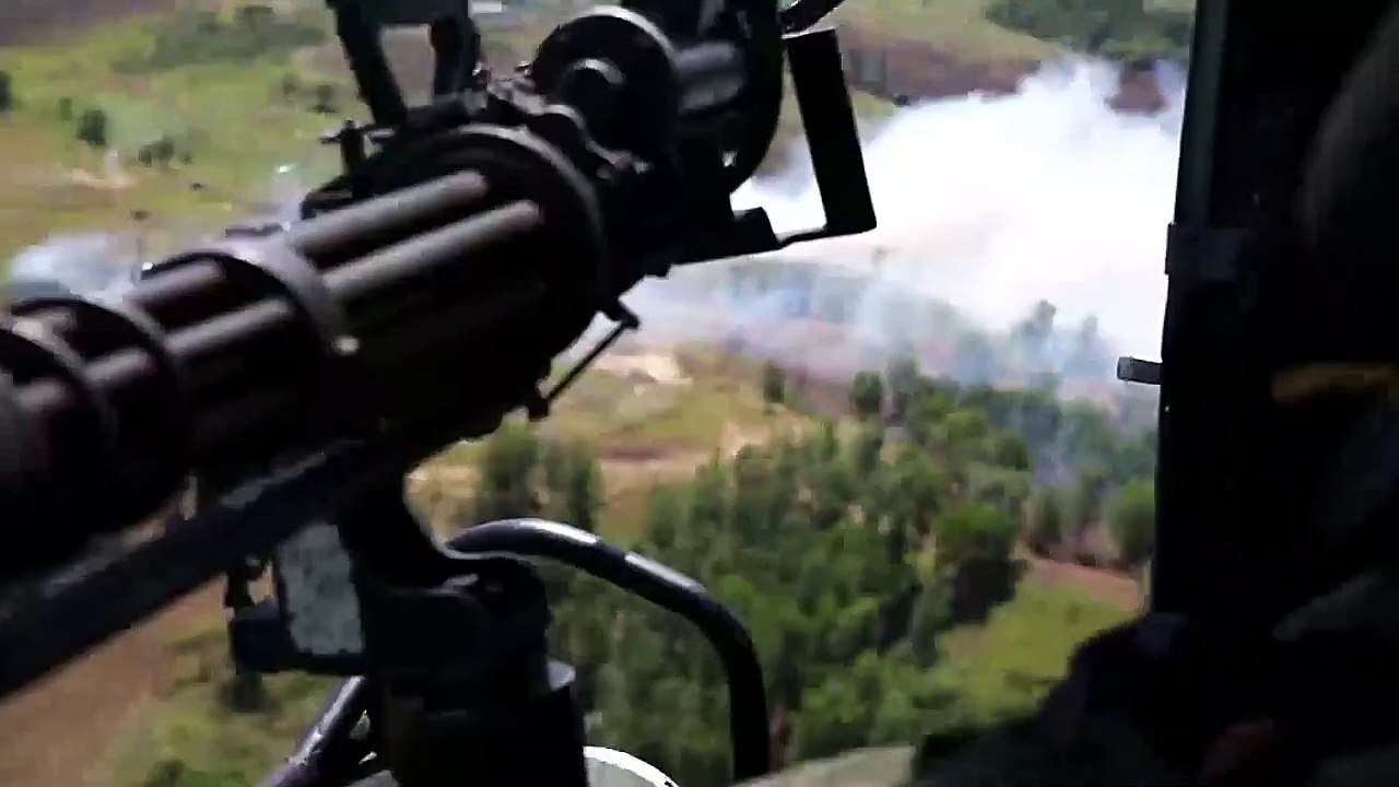 This Weapons Monstrously Powerful Machine Gun, M134 GAU-17 Gatling Gun Tactical System