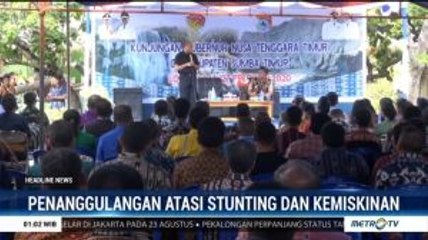 Gubernur NTT Ajak Semua Pihak Atasi Stunting dan Kemiskinan