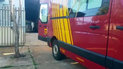 Após cair de muro, menino de 12 anos é socorrido pelo Siate