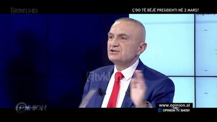 Ilir Meta: Per cfare u tregua i sinqerte Ardian Dvorani