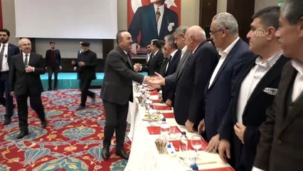 Çavuşoğlu, STK temsilcileri ile bir araya geldi - MARDİN