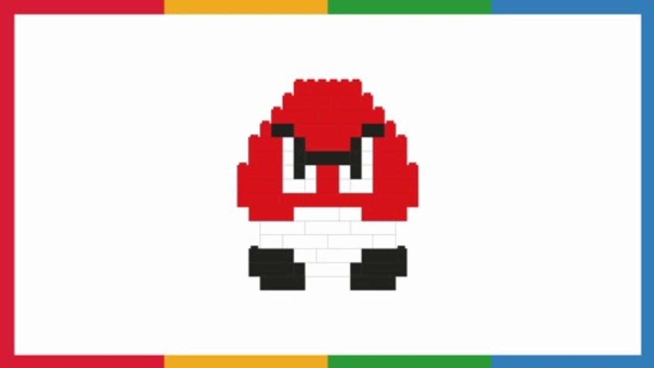 LEGO fácil para niños: cómo hacer a Goomba, el enemigo de Super Mario Bros - By CARA BIN BON BAND