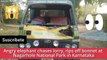 Video viral: un elefante enojado persigue a un camión, arranca el capó en Karnataka - Viral video: Angry elephant chases lorry, rips off bonnet in Karnataka