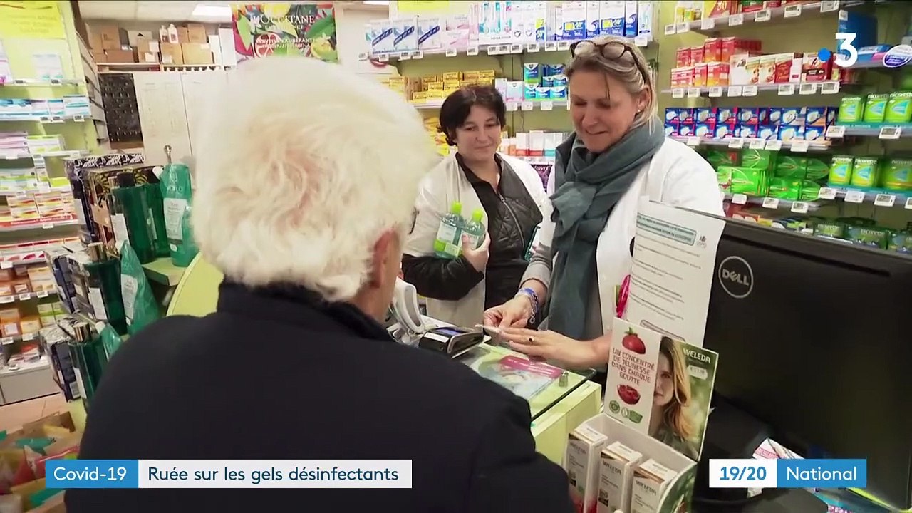 Covid-19 : une pénurie de gels hydroalcooliques