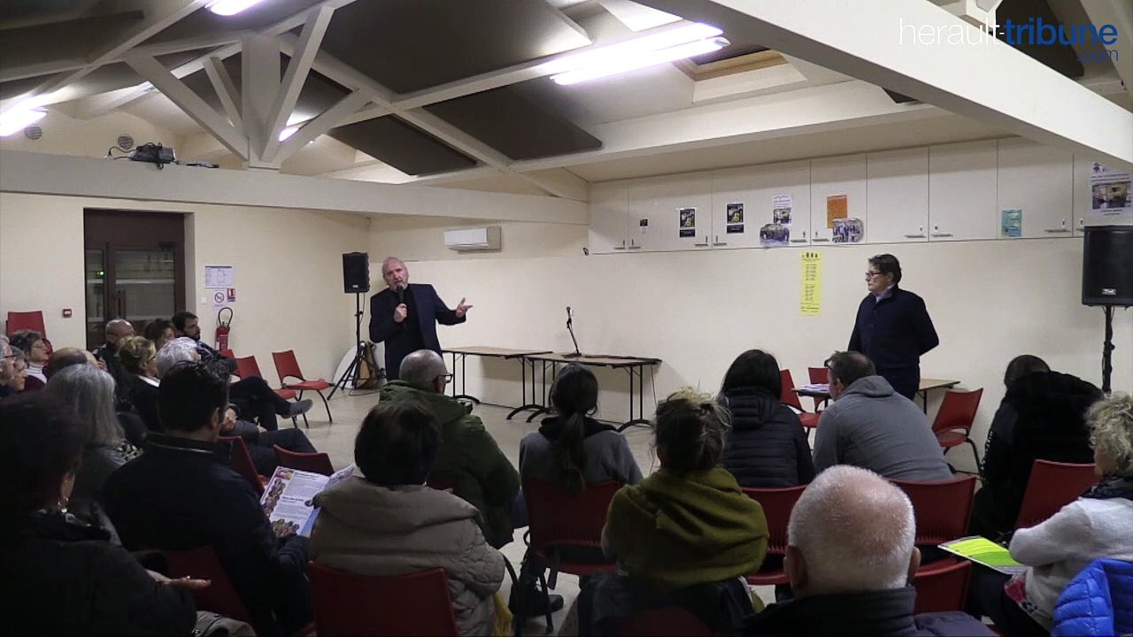 AGDE - Réunion publique d'Agde en commun avec Thierry Gaubert
