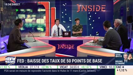 Les Insiders (1/2): La Fed baisse ses taux face au coronavirus - 03/03